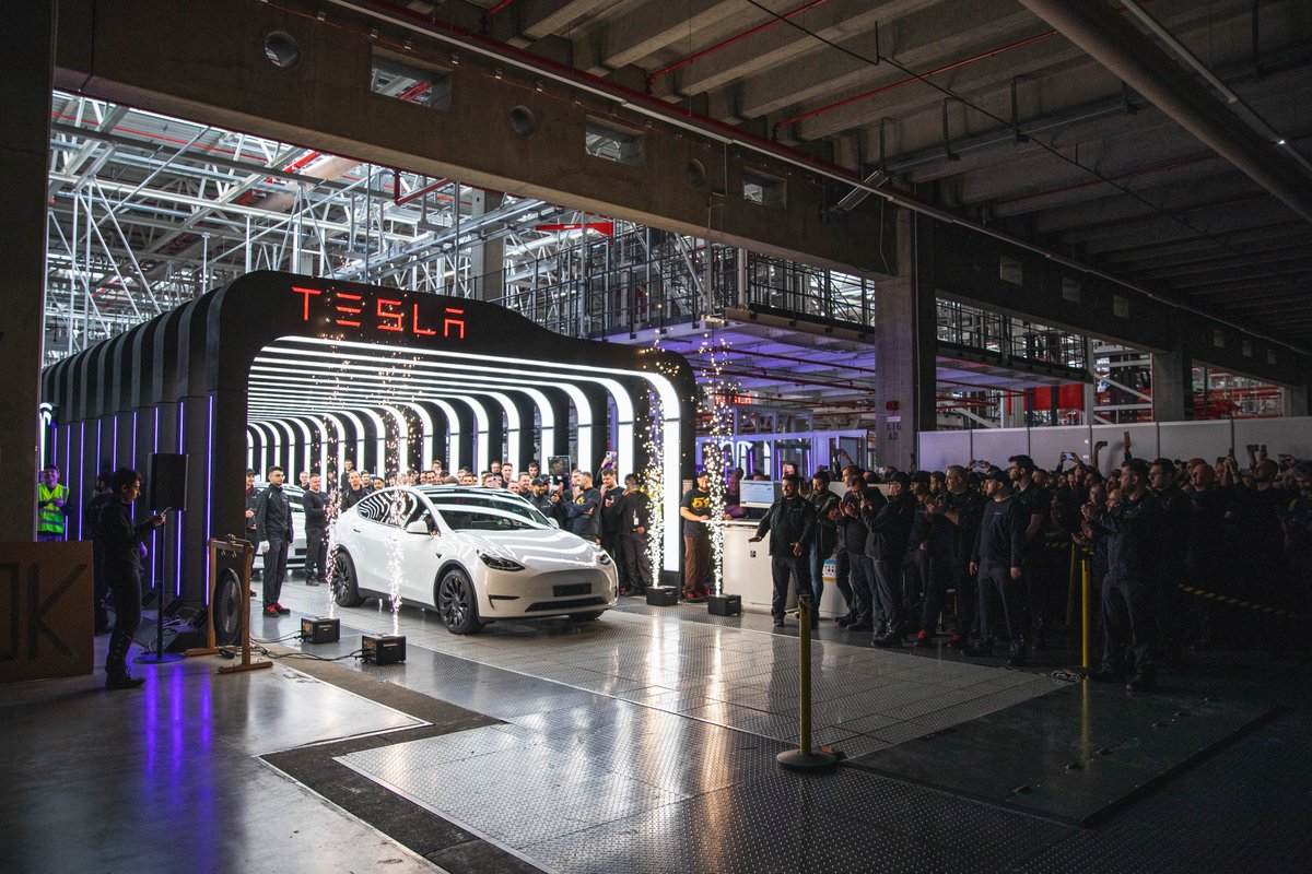 Tesla's tweet photo. https://t.co/OQo5WjR8H8