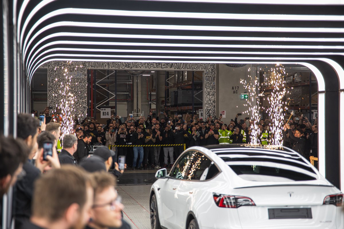 Tesla's tweet photo. https://t.co/OQo5WjR8H8