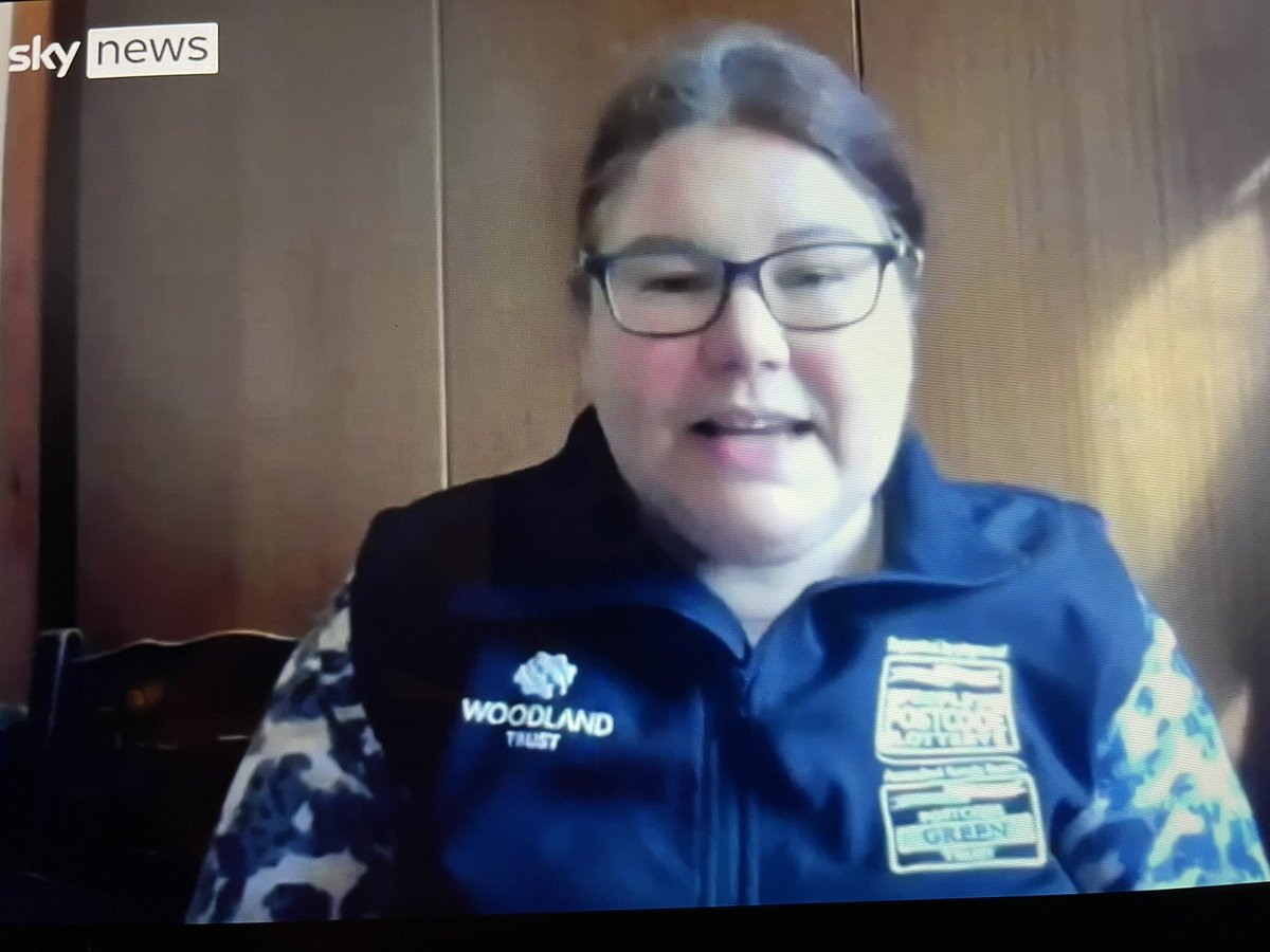 WT_Darren's tweet photo. Great to see @WoodlandTrust #DrKateLewthwaite talking #NaturesCalendar results tracking #climatechange ‘season creep’ on @SkyNews #ClimateShow. Long term citizen science project supported by players of @PostcodeLottery 👍🌳 @MalcFleming @ClaraB27 @lauragchow @stevemarshmedia https://t.co/IvzpvohggZ