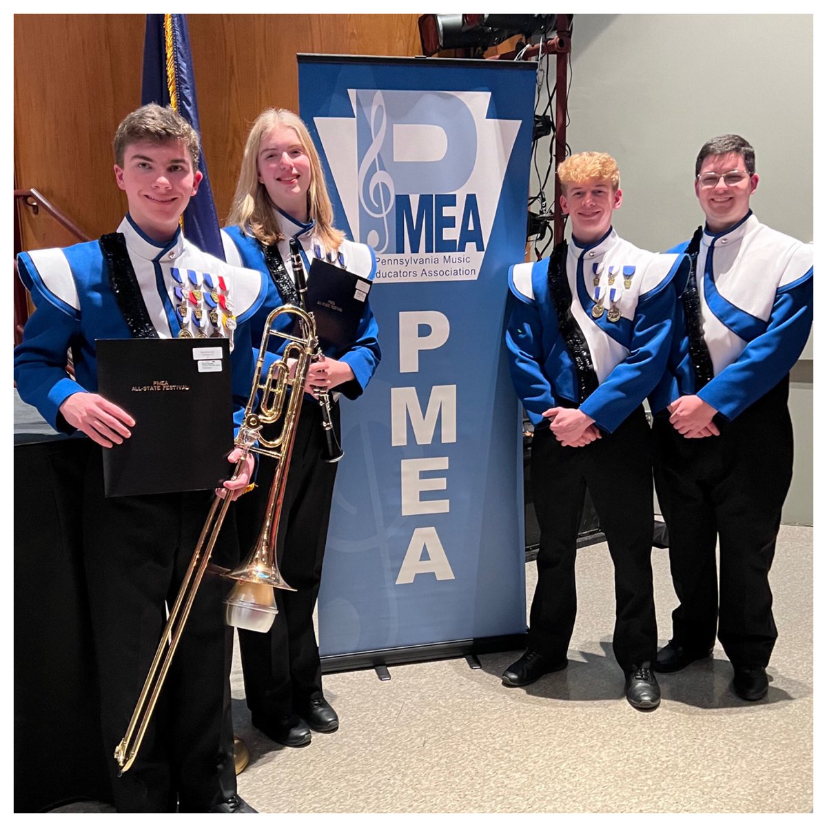 What an incredible Region Band Concert!  Congrats to our Nazareth musicians who participated!