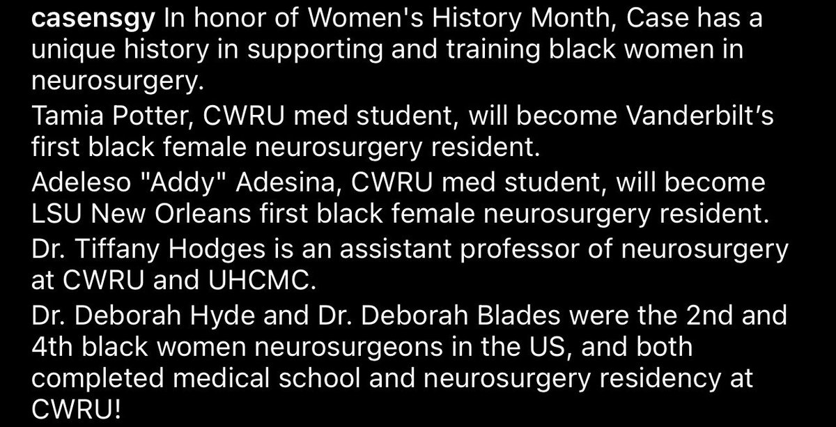 AddyAdesina's tweet photo. Incredibly humbled to learn that my @CWRUSOM classmate @PotterTamia and I will be the first black female residents to train at our respective #neurosurgery programs! @LSUneurosurgery #Match2023

Please consider supporting me through my @medgradwishlist

https://t.co/7XXdGLKtE0 https://t.co/CGtkMdQKKX