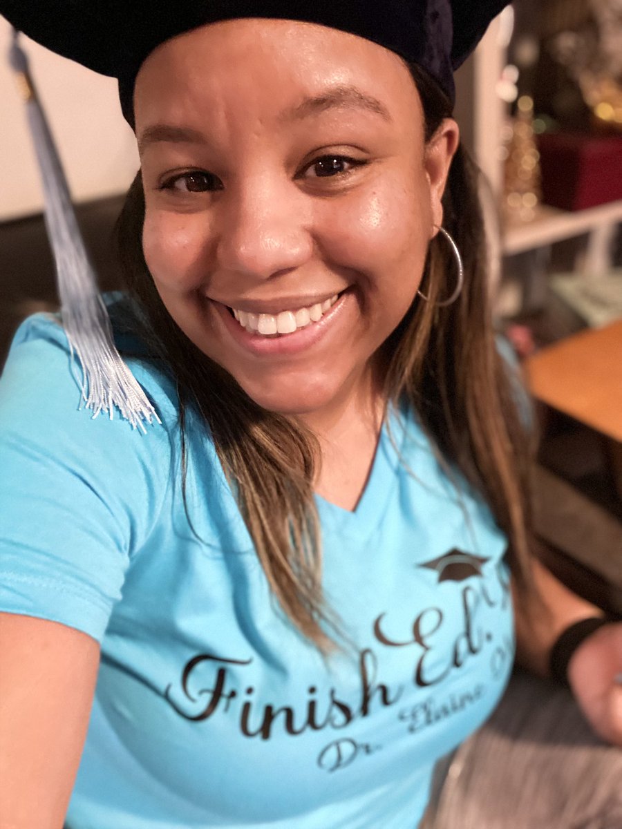 I’ve finally reached the finish line. This… 
#Dominicanborn 
#Englishlanguagelearner
#FirstGeneration
#EOF
#GatesScholar has FinishEd.D! 
Allow me to reintroduce myself as…
Dr. Elaine Margarita Mendez