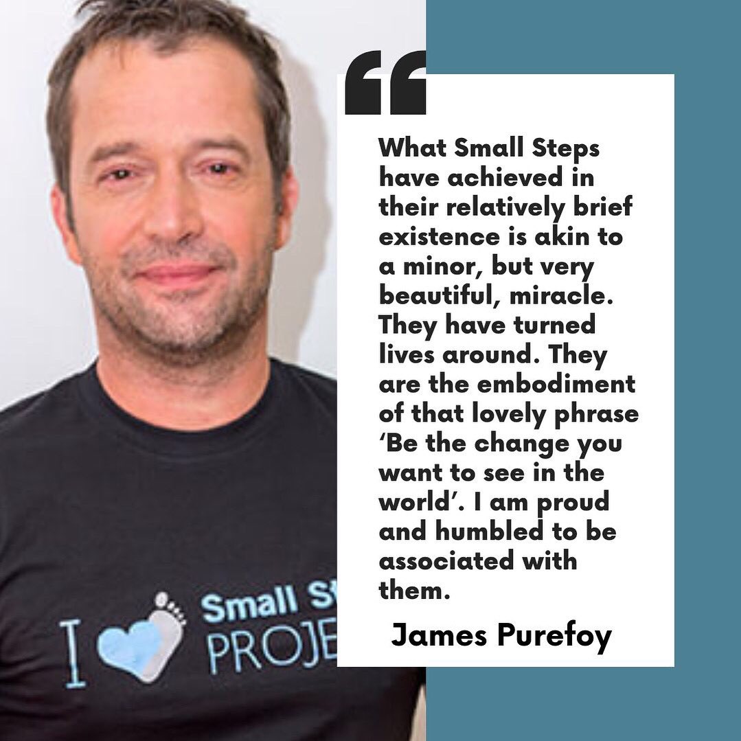 Since the beginning, Actor #JamesPurefoy has been a massive support to our charity; coming to our events, featuring in our documentary,
Inspiring his celebrity friends to take a small steps too by donating their shoes. 

Looking forward to seeing what shoes he donates for 2023!