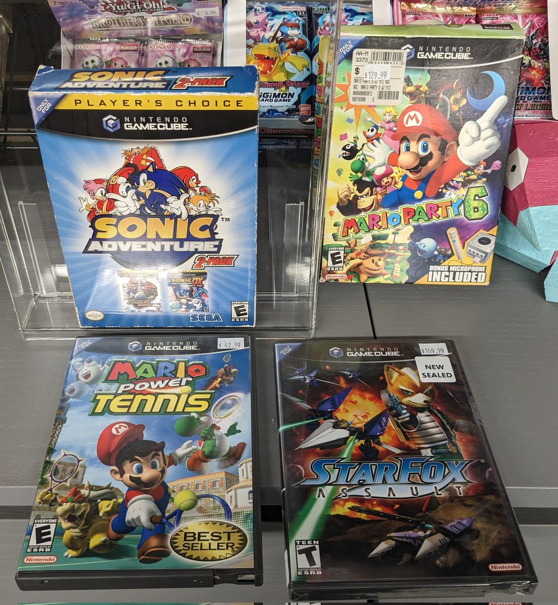 Along with that Sonic 2-pack, we received some stellar #Gamecube games.

#videogames #gamecollecting #retrogaming