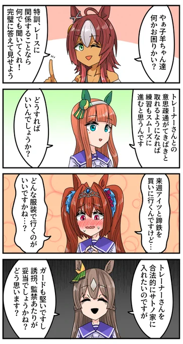 教えて女神様
#ウマ娘 