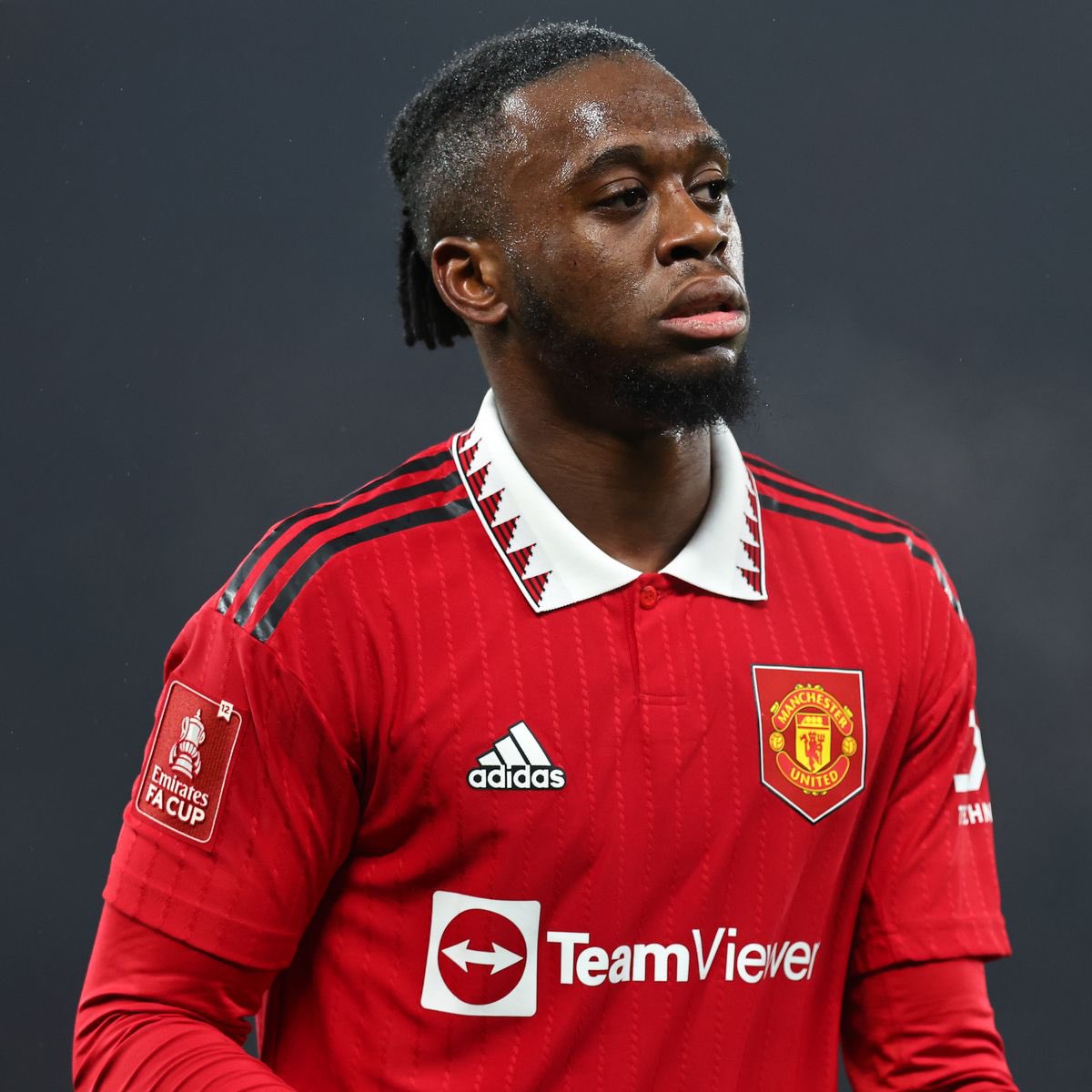 UtdPlug's tweet photo. 🚨 NEW: 

Important exchanges took place between the staff of DR Congo and the entourage of Manchester United defender Aaron Wan Bissaka. @leopard243 #MUFC ✅🇨🇩 https://t.co/xHLgjcRKbM