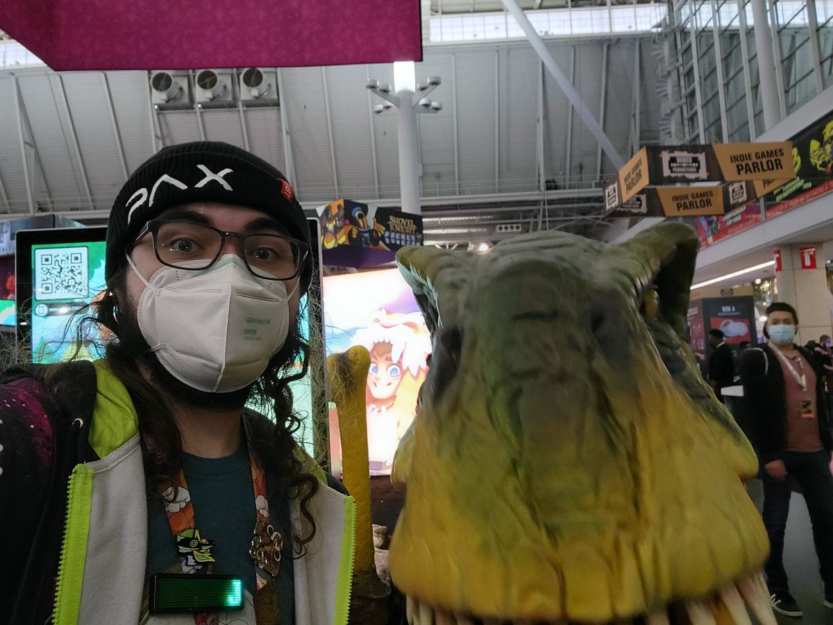 Dinosaurs were real the wholetime, don't let them tell you otherwise
#PaxEast #crytivo
