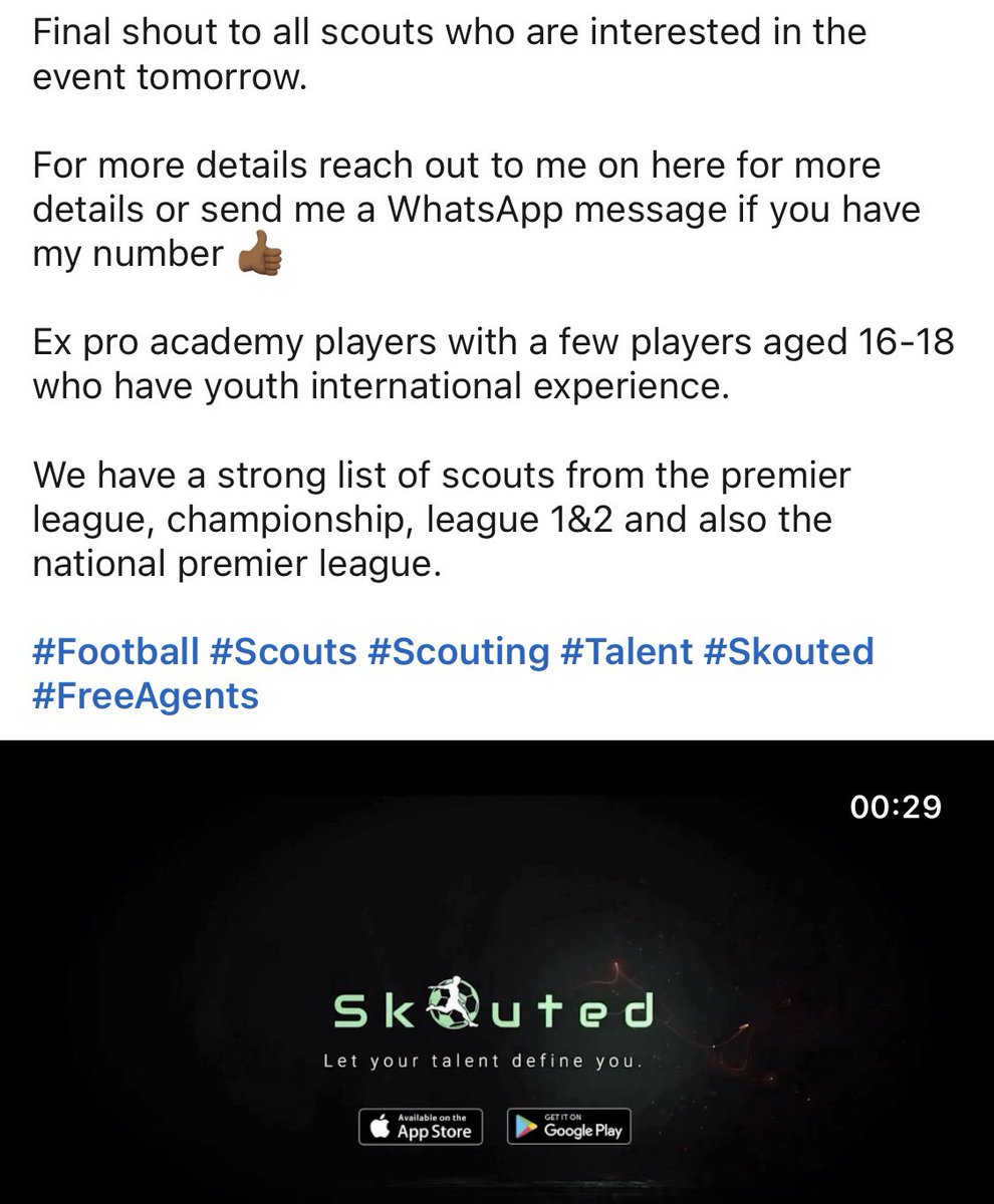 FebianBrandy's tweet photo. Itโs going off tomorrow ๐ฅ๐ฅ๐ฅ #Football #Scouts #Scouting #Skouted https://t.co/EQuXtJqqKk