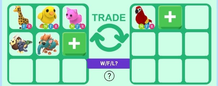 Mrchap17's tweet photo. @PlayAdoptMe Who wanna do this trade?
(No links) https://t.co/q1ypCVwN0X