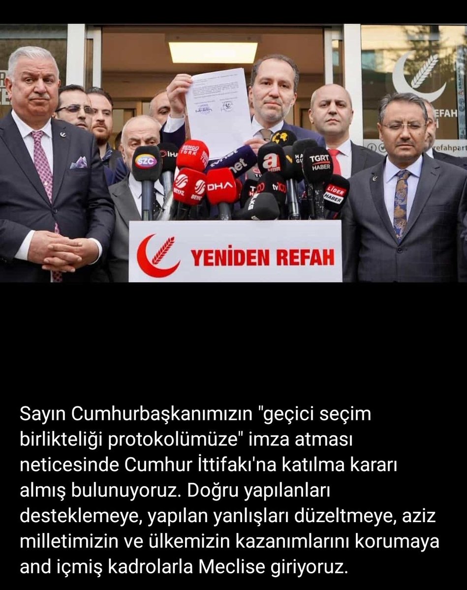 Kahraman Uzman Çavuşlarımıza Milli Görüş Sözü! 

Haklı kadro talepleriniz yerine getirilinceye kadar konunun takipçisi olacağımızdan şüpheniz olmasın.

Pansuman değil Cerrahi çözüm gerek!

Yaparsa Erbakan yapar! Size söz. Uzman Çavuşlarımıza Refah gelecek!

#3269Torbayasaya