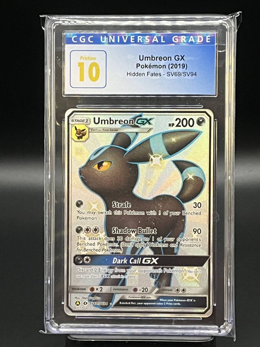 New Item Added: Shiny Vault Umbreon Hidden Fates CGC Pristine 10 SV69/SV94
Check It Out At modernnerds.io/product/shiny-… 
#collectibles #sale #pokemon #HRO #ModernNerds