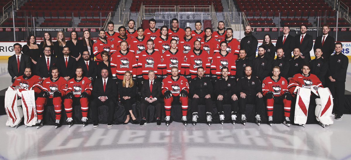 CheckersHockey's tweet photo. 📸 Presenting the 2022-23 Charlotte Checkers!

Get your copy of the team photo at the merch stand! https://t.co/m3R3goUf0S