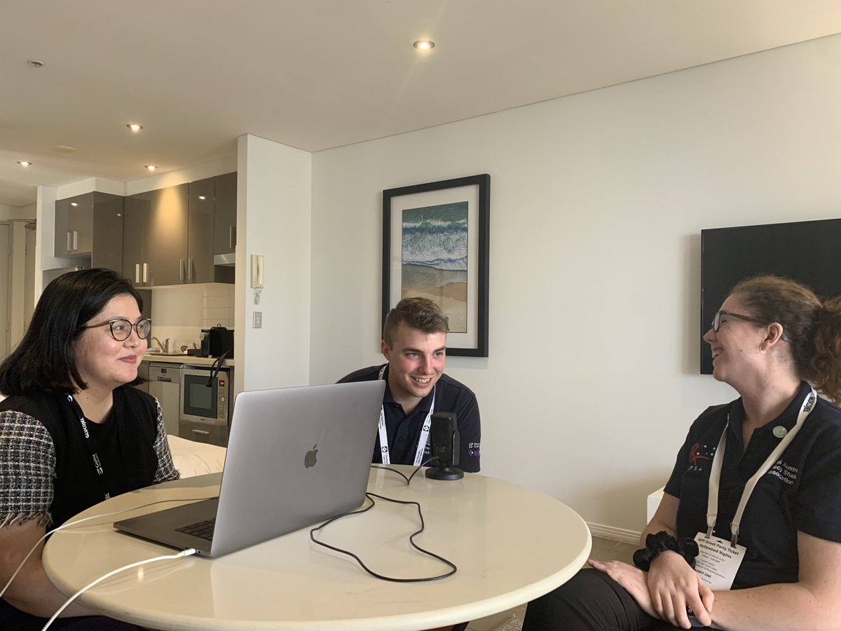 RavensRecruit's tweet photo. Special thanks to NAPSAโs Flynn Swift and Georgia Bridges for taking the time out of #APP2023 to record a #YourPharmacyCareerPodcast episode with Allie Xu. ๐
.
.
#communitypharmacy #pharmacy #pharmacist #recruitment #pharmacyjobs #internpharmacist #pharmacystudent https://t.co/Ft25WjLfeI