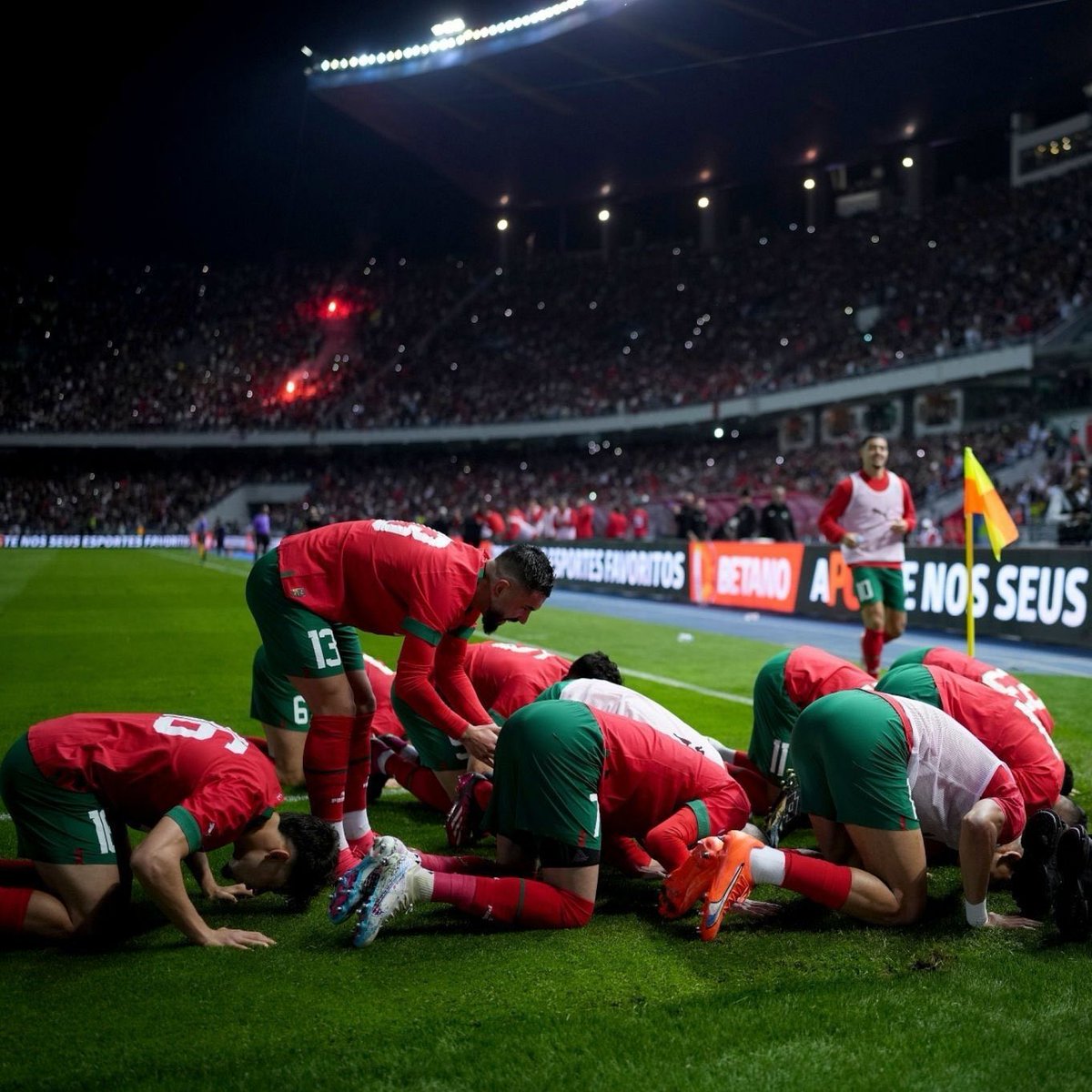 TFT_Morocco's tweet photo. 🎙️ | Rodrygo :

« Le Maroc, c’est une équipe très forte, ils ont très bien joué en CDM. On a essayé de gagner, mais c'était pas possible. » 🔥🇲🇦 https://t.co/6ZMwE3nz6r