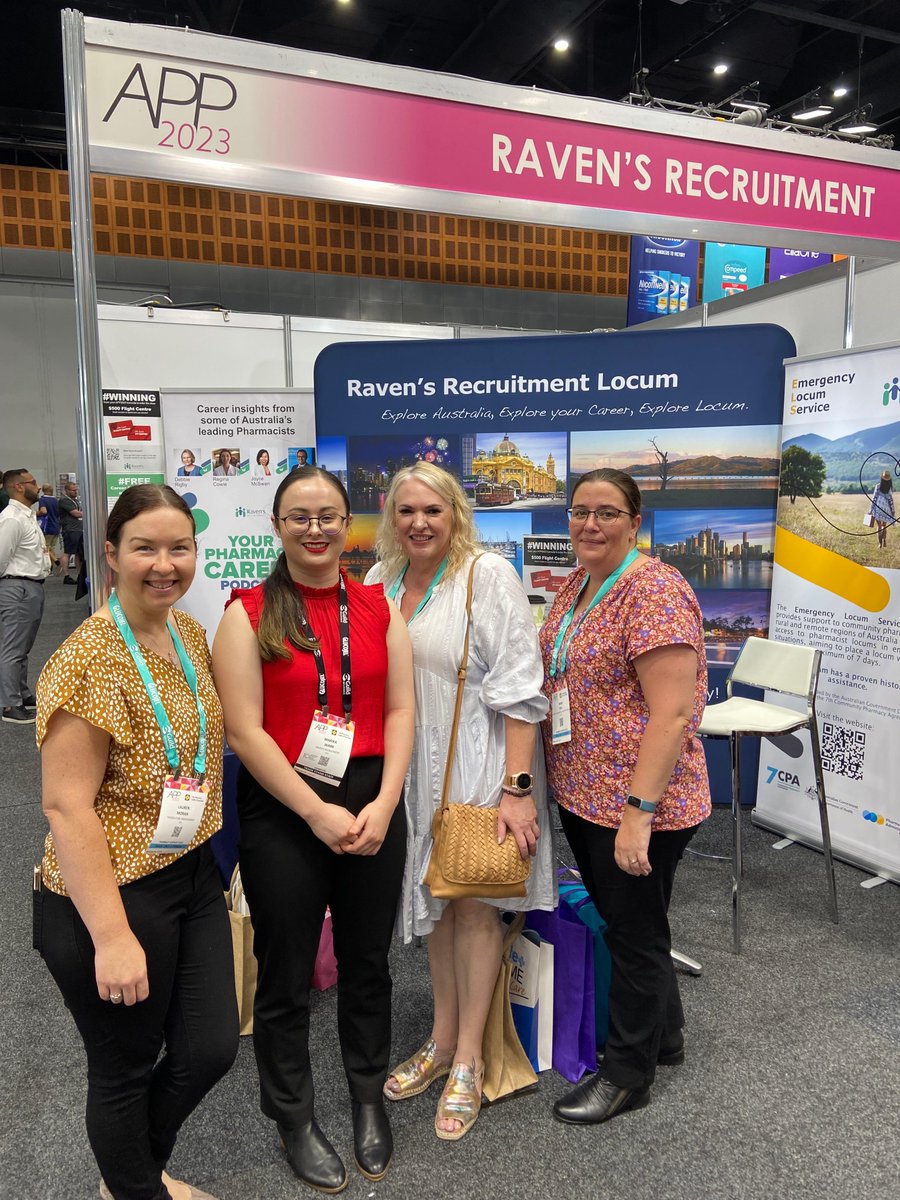 RavensRecruit's tweet photo. We had Sandra Cochrane and the Friendly Care group team stop by to speak to Marika Wark. Thanks and lovely to meet you all in person at #APP2023!
.
.
#communitypharmacy #pharmacy #pharmacist #recruitment #pharmacyjobs #internpharmacist #pharmacystudent https://t.co/4icwJeHFOF