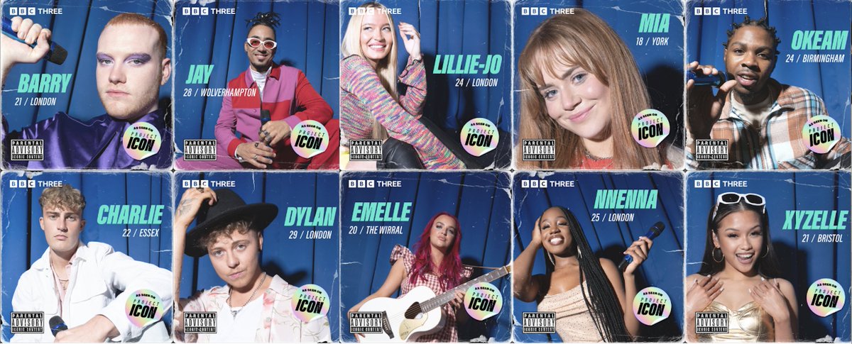 bbcthree's tweet image. Meet the cast of #ProjectIcon  👉 bbc.in/3LPEsVu

Watch TONIGHT at 9pm on @bbcthree and @BBCiPlayer 📺