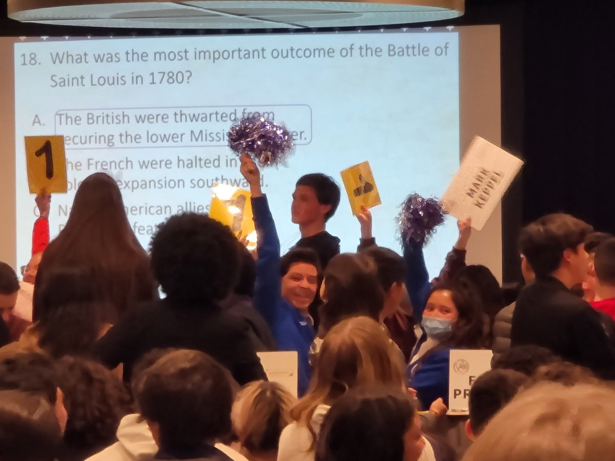 Scholastics, getting one right, for the <a href="/ElRanchoHS/">El Rancho HS</a> Academic Decathlon team! <a href="/cmelgarmath/">Mr. Melgar</a>