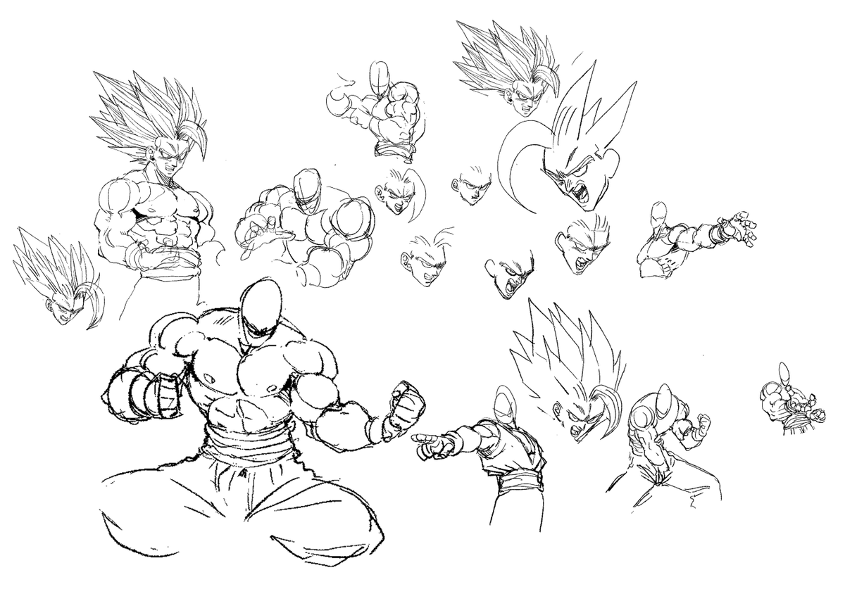 this is usually my process for a drawing, I just go in and mess around until I find something I like.