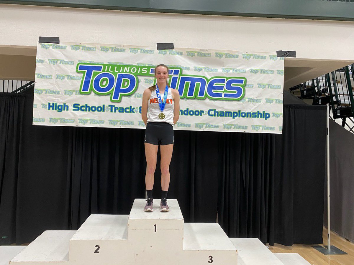 Anna Harden Illinois Prep Top Times 1600M Champion! 4:52.83! Awesome Anna smashed her own school record! Anna continues to make history! The Hersey Huskies are proud of u Anna! Special shout out to Coach Olsen,Coach White and Top Teammates! Incredible, historic performance!