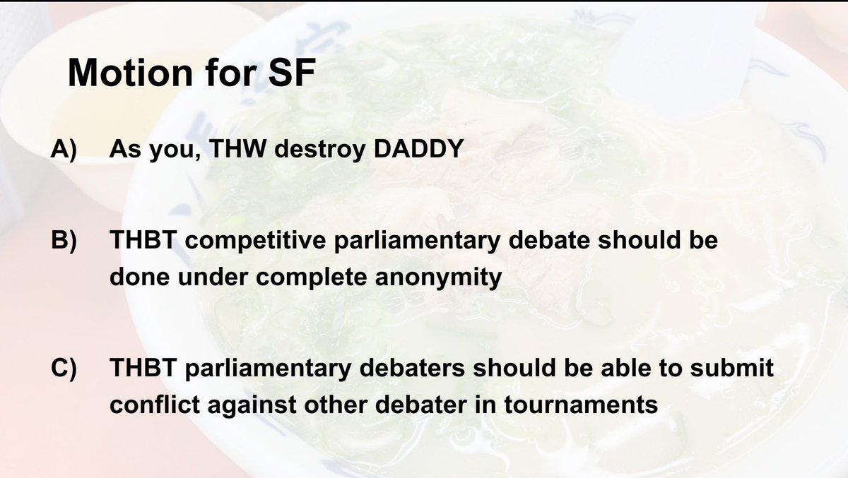 sophomoncup2023's tweet photo. Scarlet SF Theme: Debate https://t.co/UVlQ8VFOkp