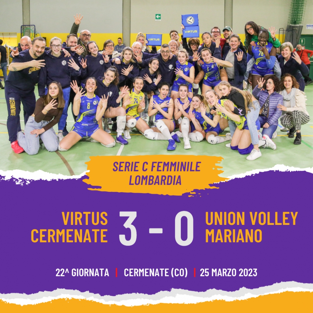 Volley_Addicted's tweet photo. #FipavLombardia #VolleyAddicted

VIRTUS CERMENATE 3 - UNION VOLLEY MARIANO 0
Serie C Femminile 2022/23 Lombardia - 22^ Giornata
Cermenate (CO) - 25 marzo 2023

Gallery: https://t.co/PuoDJUZotH
Credit: Morotti Matteo/VolleyAddicted.com https://t.co/EYKuptDgLK