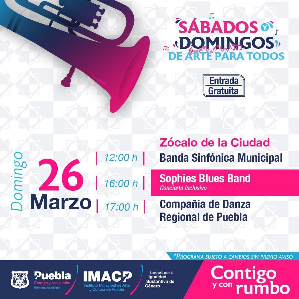 Disfruta en el corazón de nuestra ciudad, actividades de arte y cultura para toda la familia. 

📲Consulta la programación: bit.ly/3y59kZV

#ContigoYConRumbo