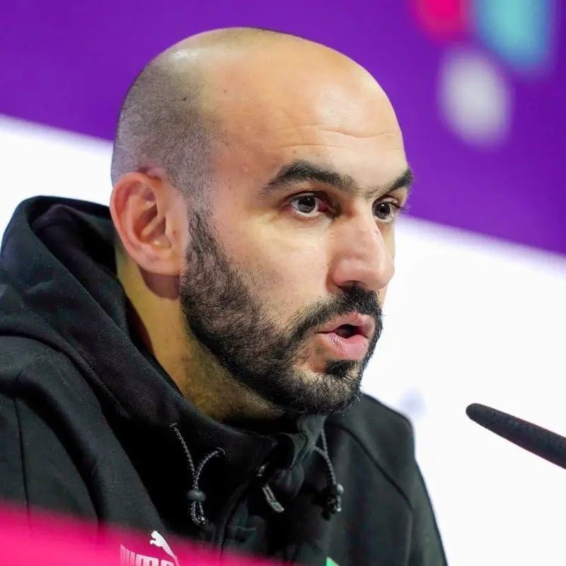 TFT_Morocco's tweet photo. 🎙️ | Walid Regragui : 

« On a battu le Brésil, en plein Ramadan, après le Tarawihs, C'est fou ! » ☪️🇲🇦 https://t.co/WijfD5MsLt