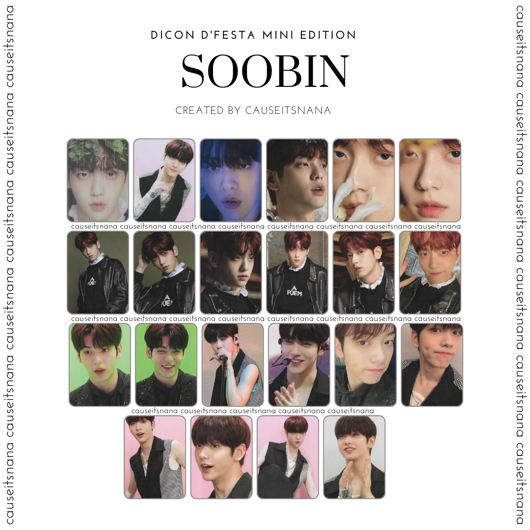 TXT Soobin Dicon D