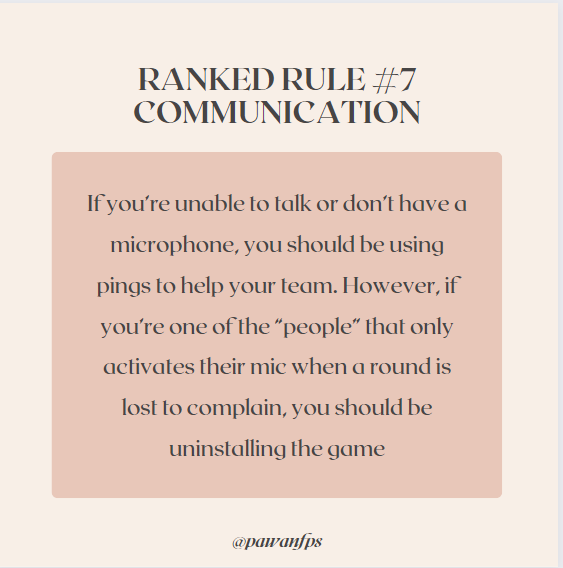 PawanFps's tweet photo. Speak up or ping out! 🔊👀 No mic? No problem. Use those pings! But please, don't be that toxic player who only talks to complain. Let's keep it positive and win together. #ValorantRanked #CommunicationIsKey 🤝 https://t.co/LknLp2FvQc