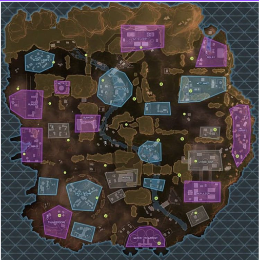PawanFps's tweet photo. APEX LEGENDS LOOT SPAWN LOCATIONS
Rarity:
💜Purple: High Tier
🔹Blue: Mid Tier
✖️Grey: Standard Tier https://t.co/wt1z3HFXBr