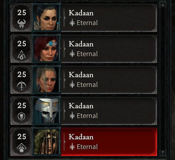 kadaan's tweet photo. @Diablo I appreciate that there's no unique name restriction :D https://t.co/VzJQ3miMxC