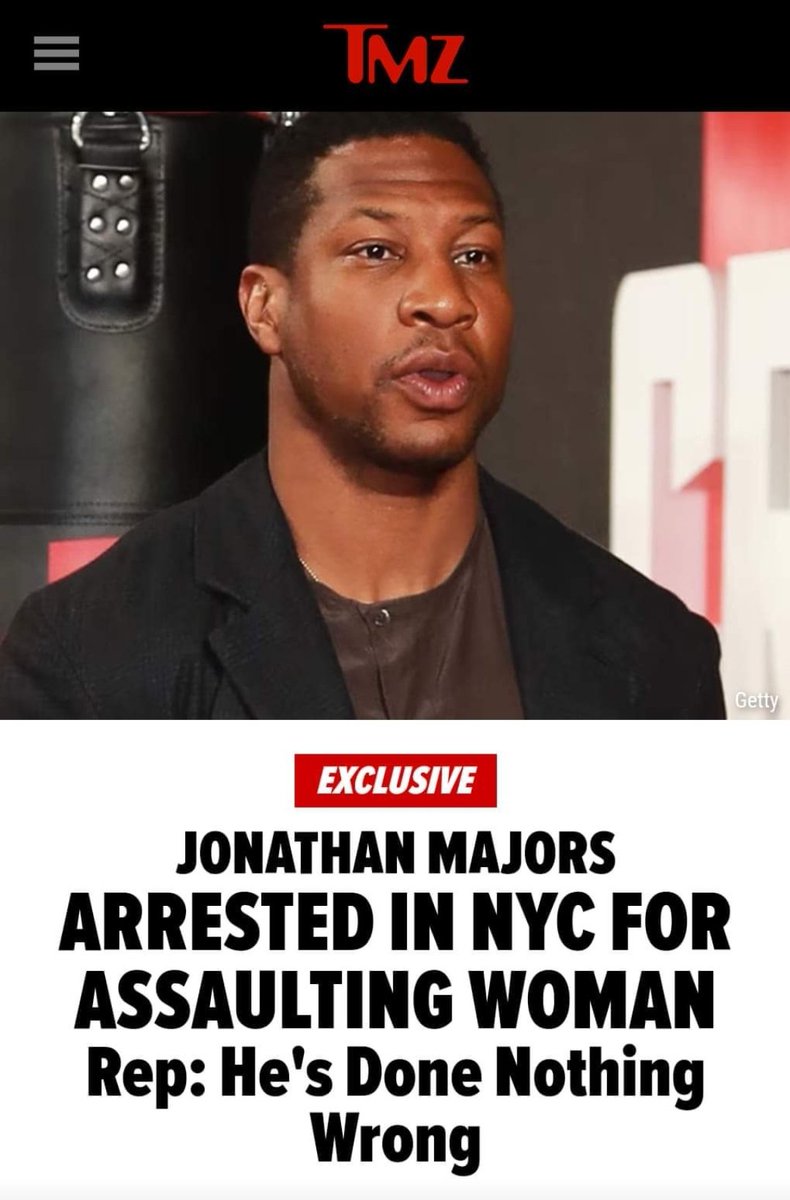 cclarkinspire7's tweet photo. It's a damn shame how some of y'al turning your backs on my brother mentor Jonathan Majors that quickly and don't even know if it's true or not ! He is innocent until proven guilty and I'm gonna stand by him ! #IStandWithJM #JonathanMajors @michaelb4jordan #Brotherhood https://t.co/6JTGtx0rwc