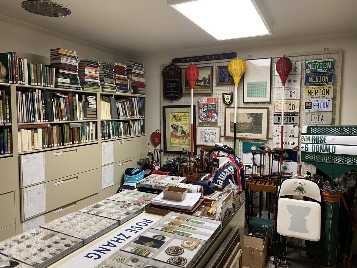 pagolfhistorian's tweet image. Awesome day at #merion with the Golf Heritage Society. Such a cool place! #golfhistory