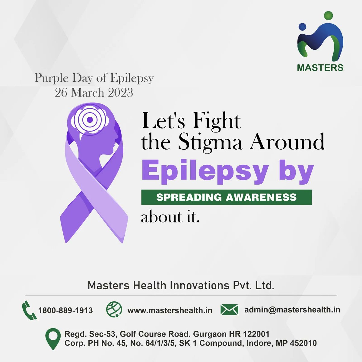 Purple Day is a global initiative aimed at raising awareness about epilepsy, a neurological condition that affects millions of people worldwide. 
.
#PurpleDay #EpilepsyAwareness #EndEpilepsy #WearPurple #EpilepsyWarrior #PurpleForAPurpose #NoStigmas #BreakTheStigma