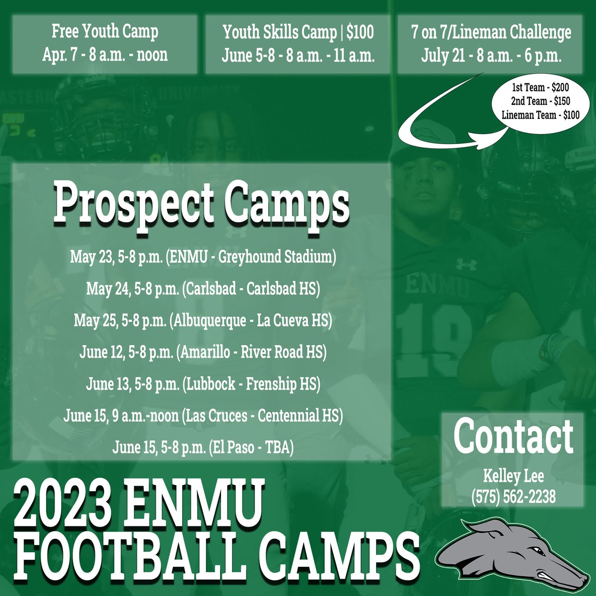 🔥🚨FUTURE GREYHOUNDS…who wants to #ReignForever❓Come camp with Hounds❗️