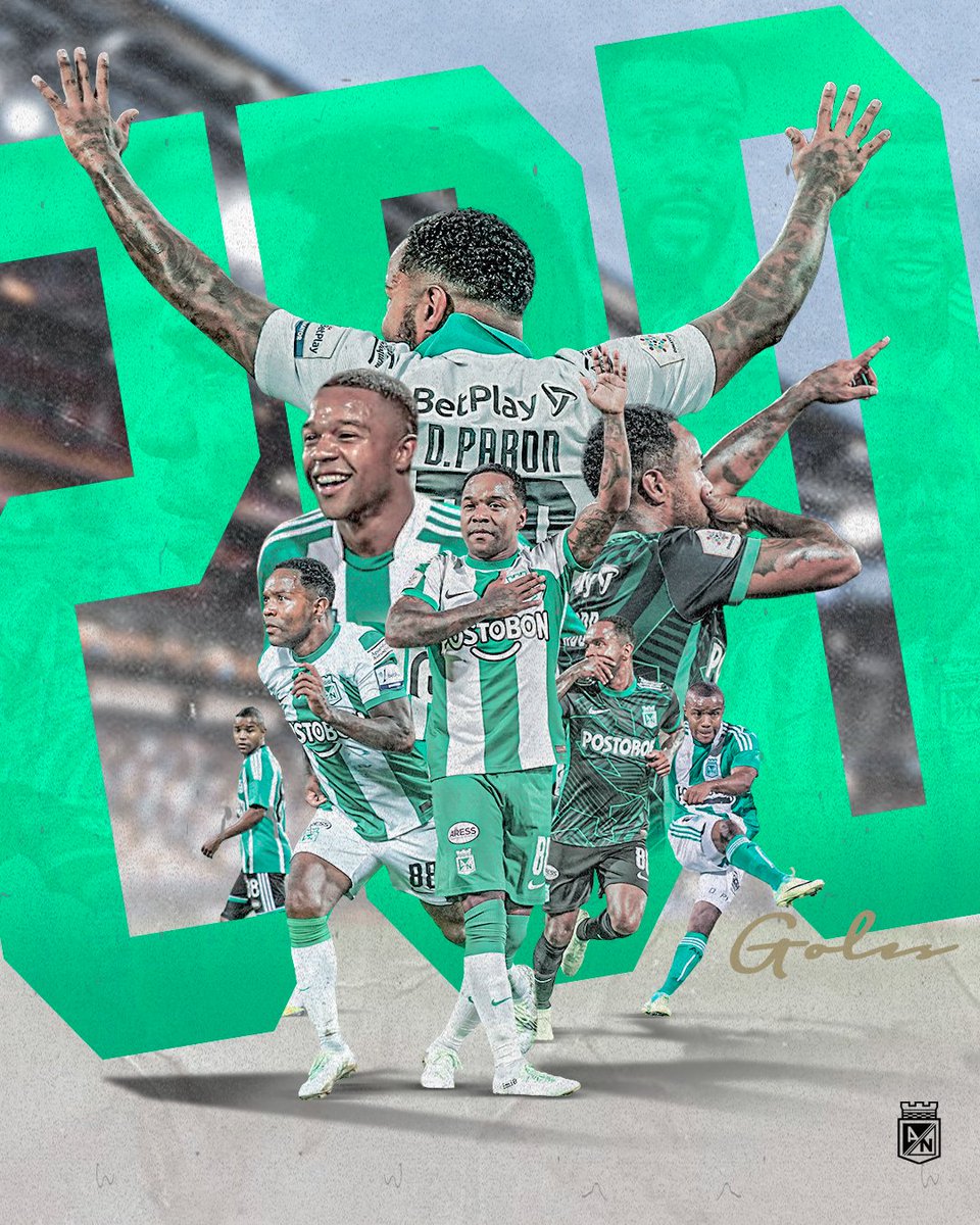 nacionaloficial's tweet image. Simplemente... ¡2️⃣0️⃣0️⃣ GOLES DE DORLAN PABON!

#GolVerdolaga