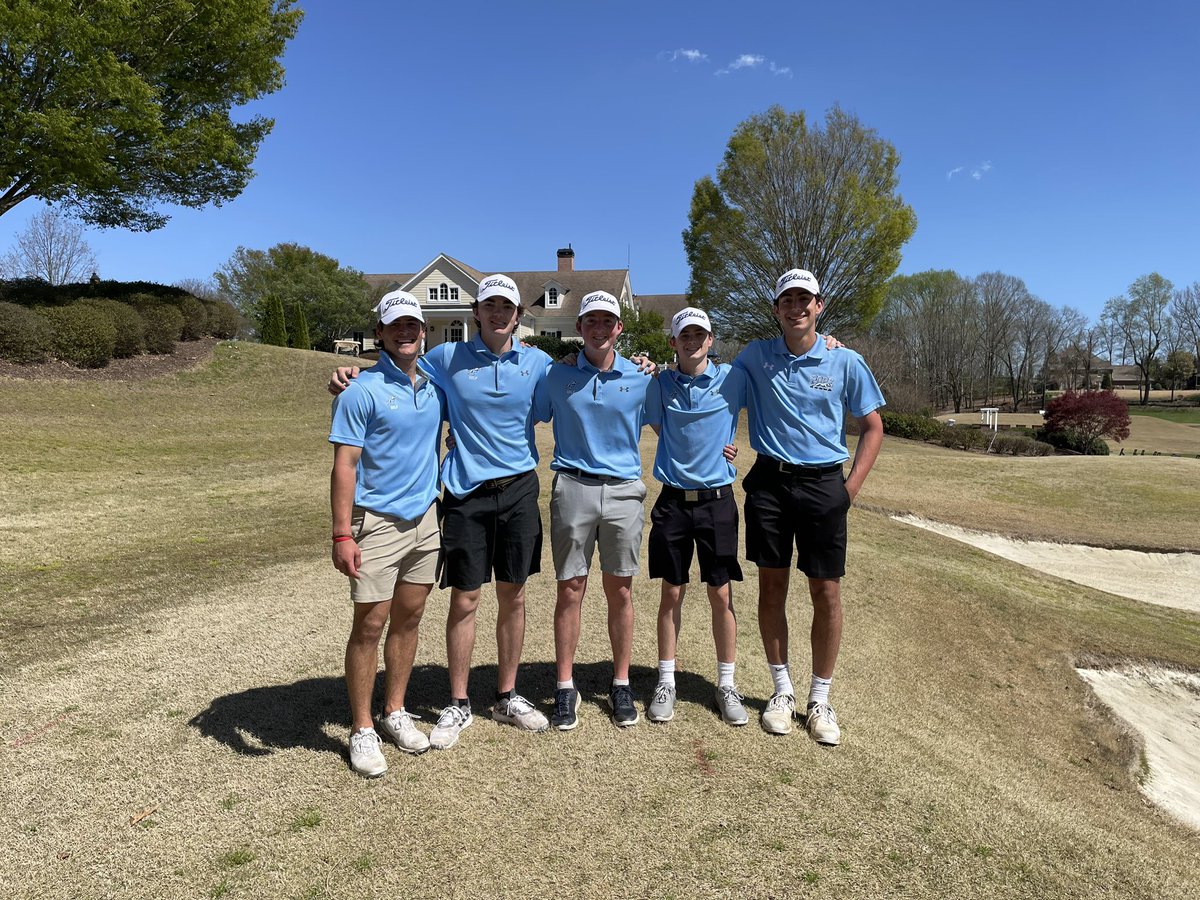 popehoundsgolf's tweet photo. Another busy crazy Saturday for boys and girls golf. Boys and girls played at Chateau Elan and another team of boys at Woodmont @PopeAthletics #family #ParTee #GG #grindtime #natelevine #ksmith #andrewheaton https://t.co/jJRuw343WO