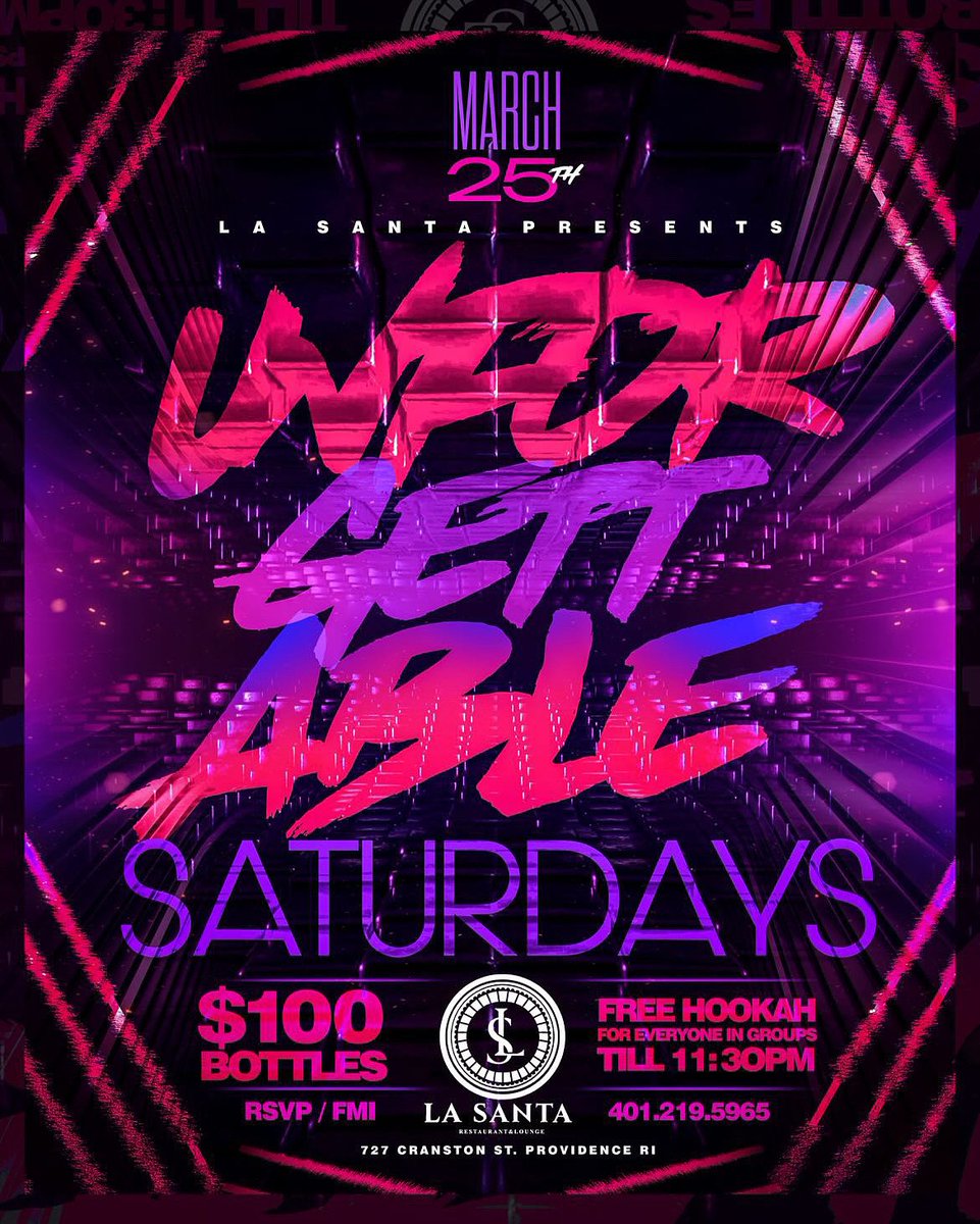 youngandgiftedd's tweet image. #UnforgettableSaturdays 
Going down at La Santa 🥵💫