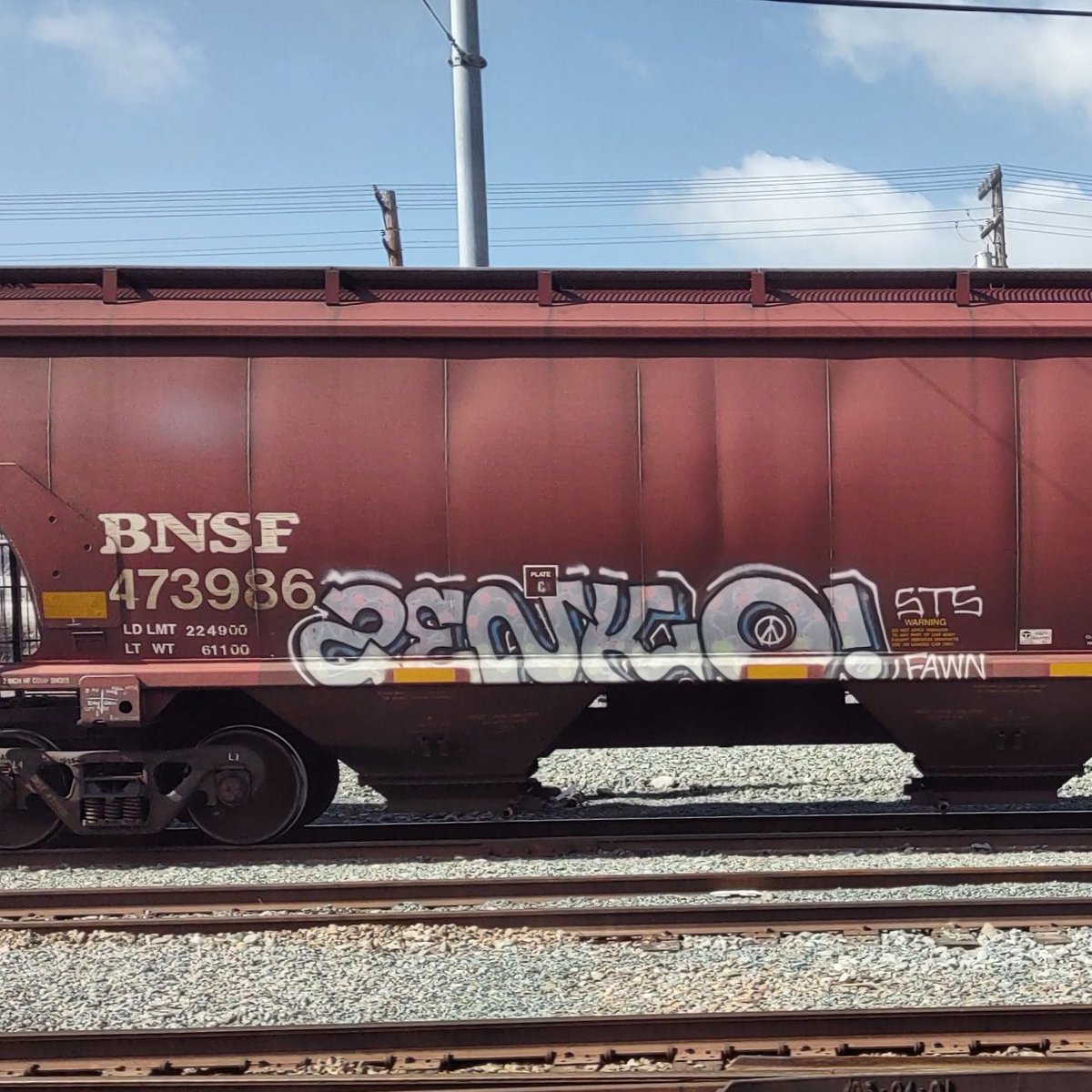 GraffitiExpress's tweet image. senko
#sandiego #train #graffiti #art 
#senko