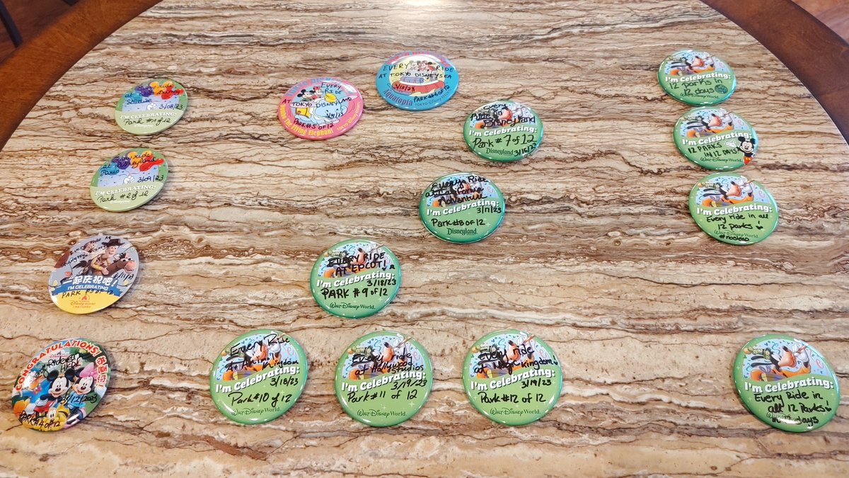 A_Coaster_Story's tweet image. I&apos;m not very good with photography and don&apos;t really have the lighting setup to do this properly, but here&apos;s my array of buttons from the challenge: