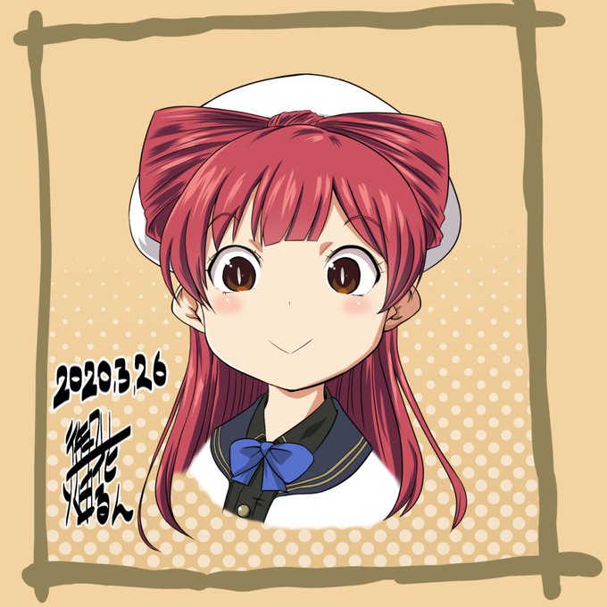 バストアップたまに描くと気晴らしになっていいよね 