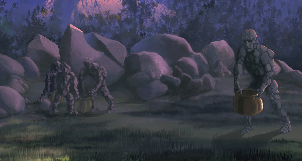 BeckiDraws's tweet photo. book cover illustration/painting I did recently for a ttrpg book! https://t.co/kj6GYUB2Fv