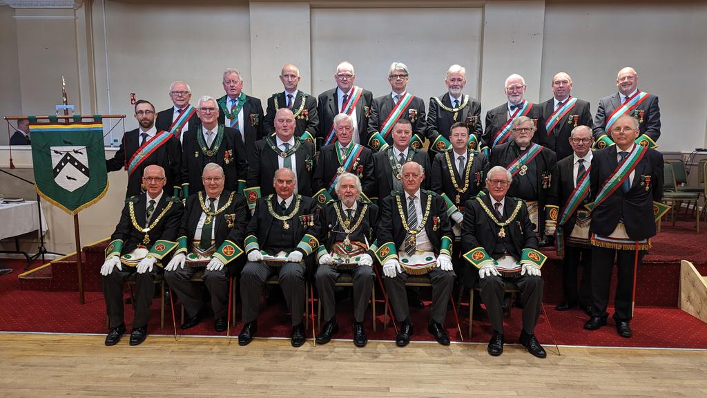 ArmaghMason39's tweet photo. Grand Council of Knight Masons spring meeting #GrandCoucil #GCKM #knightmasons #Freemasonry https://t.co/CkahZxHKkH