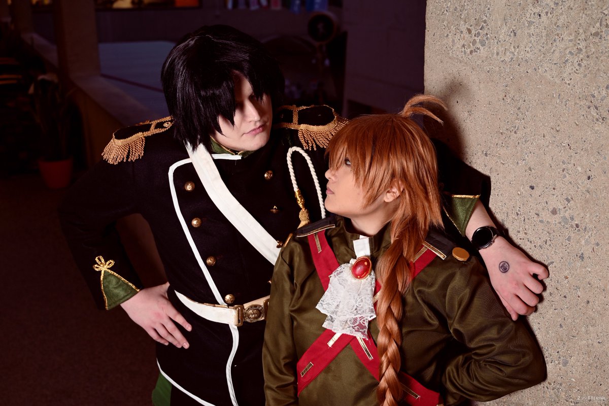 ZisEternal's tweet photo. Snowfest shots of Jacqued LeBeau (Luc) and Kristoff Von Becker (Kyle) from Rats Nest
#cosplay #RITsnowfest #RatsNest https://t.co/F1Uc6GuA5L