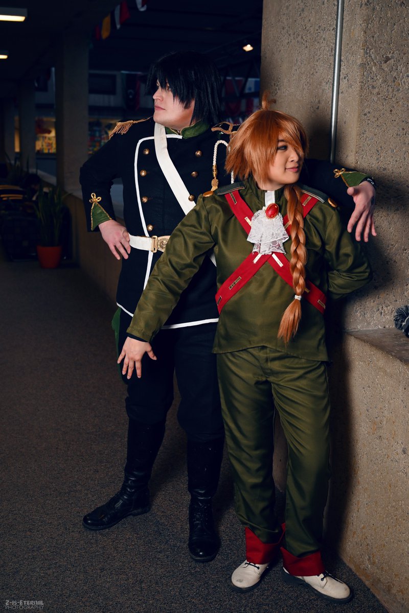 ZisEternal's tweet photo. Snowfest shots of Jacqued LeBeau (Luc) and Kristoff Von Becker (Kyle) from Rats Nest
#cosplay #RITsnowfest #RatsNest https://t.co/F1Uc6GuA5L