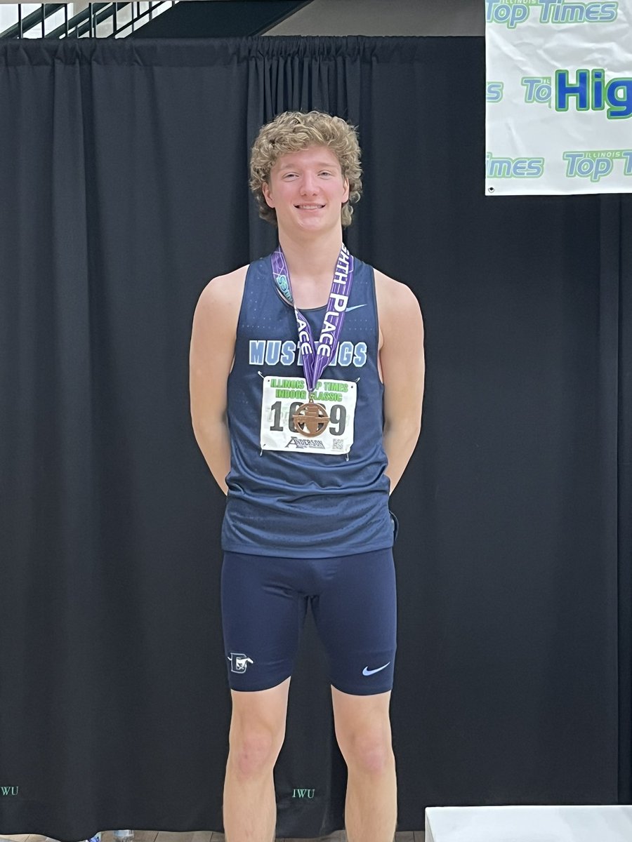 Congratulations <a href="/Luke_spear1/">Luke Spear</a> on placing 8th in the long jump at your first state meet! 

Tremendous indoor season, can’t wait for outdoors!
