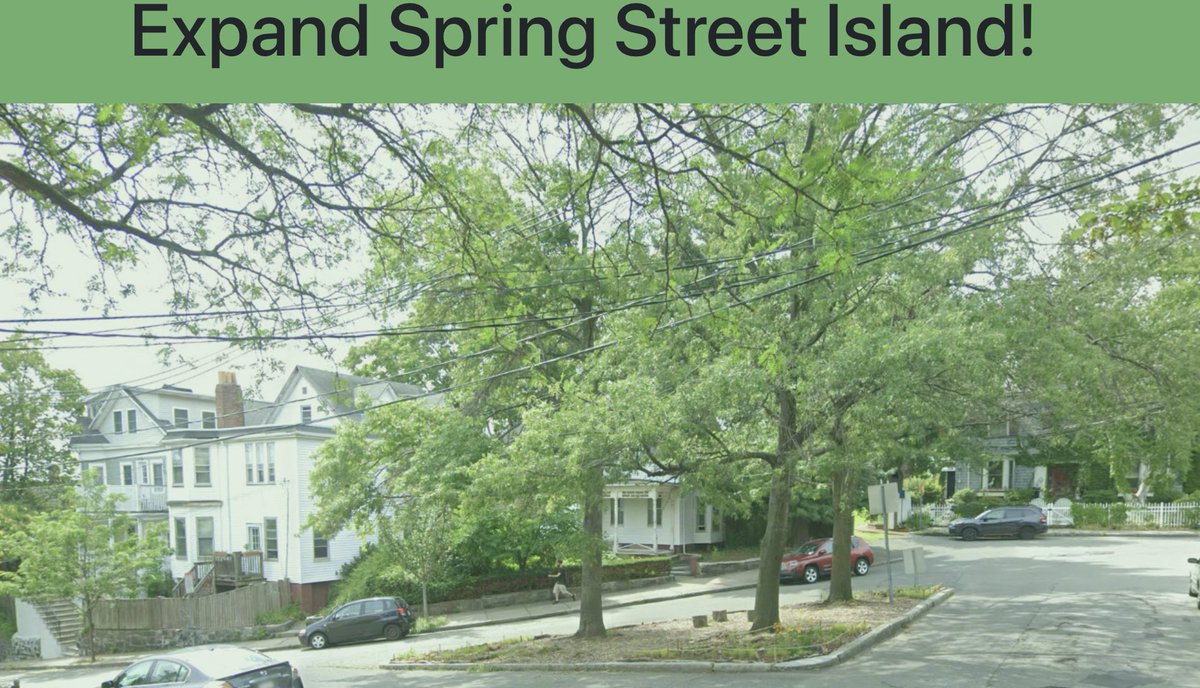 BenForWard3's tweet photo. And another reason I friggin love my constituents so much: the other (wholly unnecessary) #SlipLane in Ward 3, at Atherton & Spring, is already being actively targeted by the neighbors to turn into a tree-filled parklet. They even built a website for it! https://t.co/V8GPizuJL1 https://t.co/PMoQ9fU0Ei