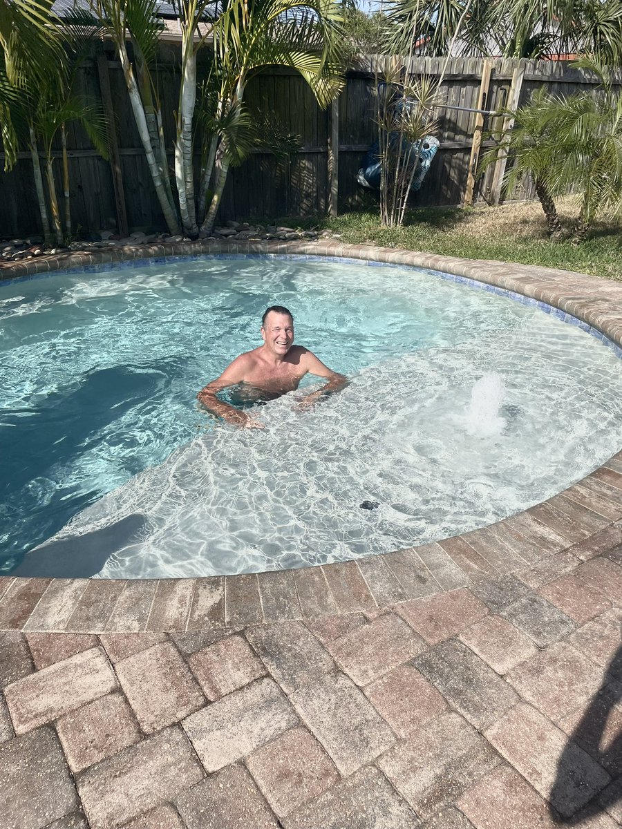 MikeCairns5's tweet photo. First Official Swim of 2023.
Pool Temp 88
#FloridaSpring https://t.co/Sx4ESWN1j5
