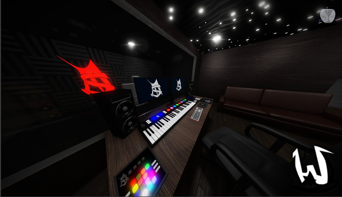 Got bored and decided to work on my Roblox modeling skills so I decided to make a little music studio (UNFINISHED) #RobloxDev  #Roblox  #RobloxDevs