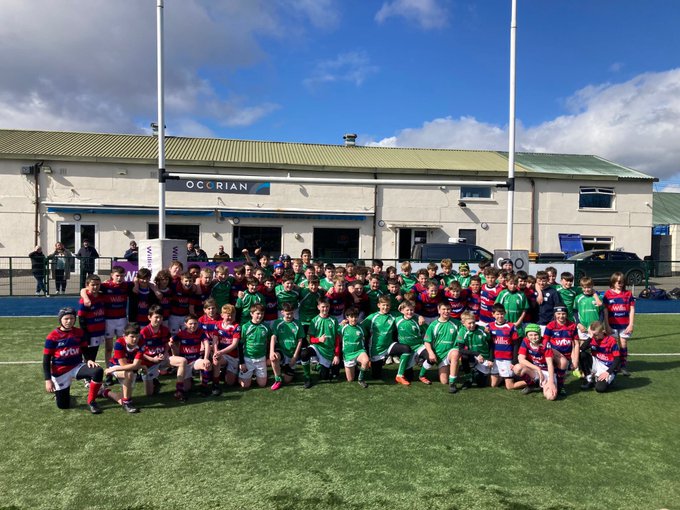 Brilliant to once again host @LondonIrishARFC today in Castle Avenue. 

Continuing a long running tradition between our clubs.

☘️🤝🏉
#WhoAreWe #LondonIrish https://t.co/BaZQSA0pJi